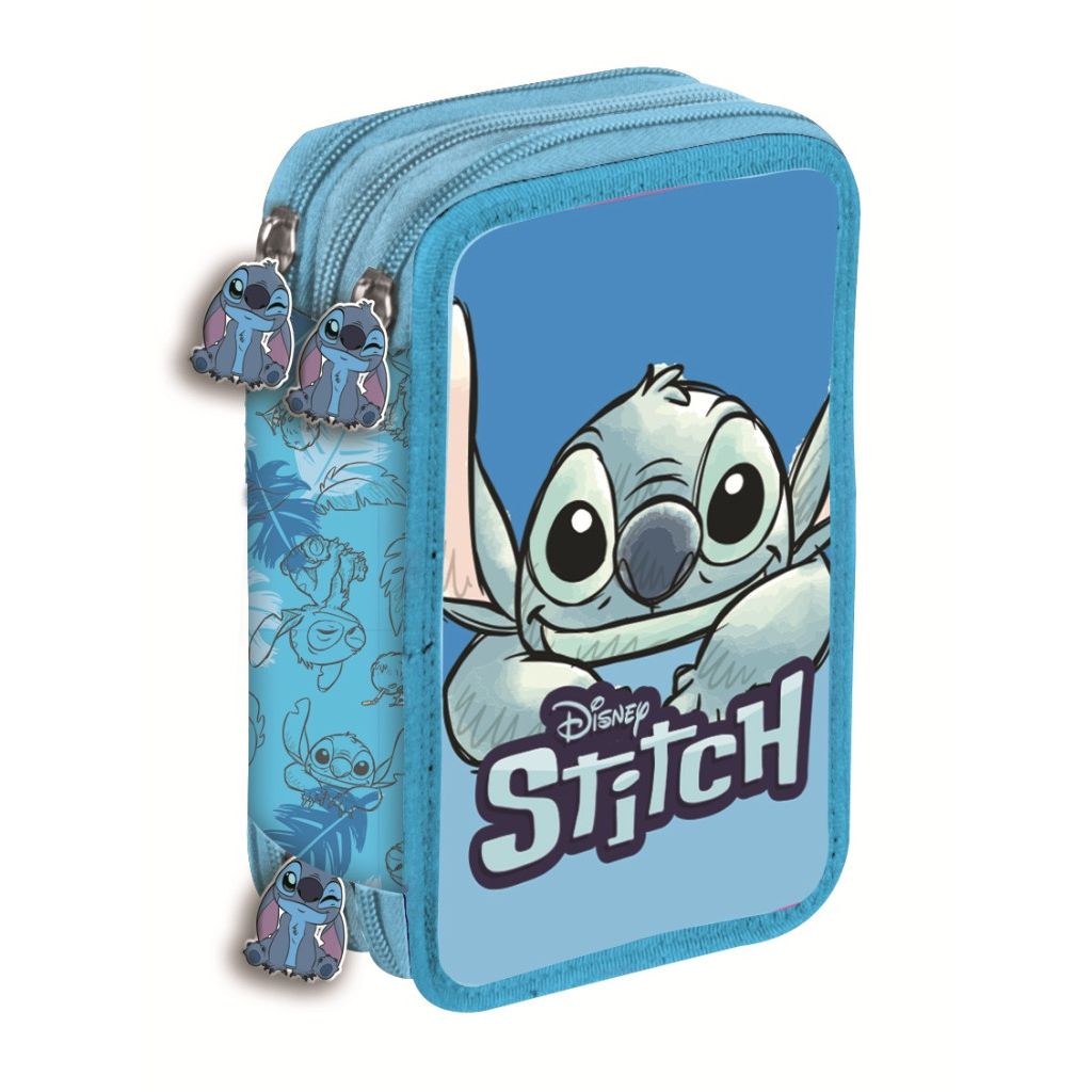 Trousse Disney Lilo et Stitch Smile pour enfants – 20 x 13,5 x 6,5 cm
