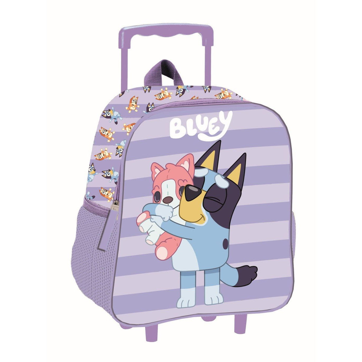 Bluey Puppy rollbarer Kindergarten Kindergartenrucksack für Kinder – 32 x 26 x 11 cm