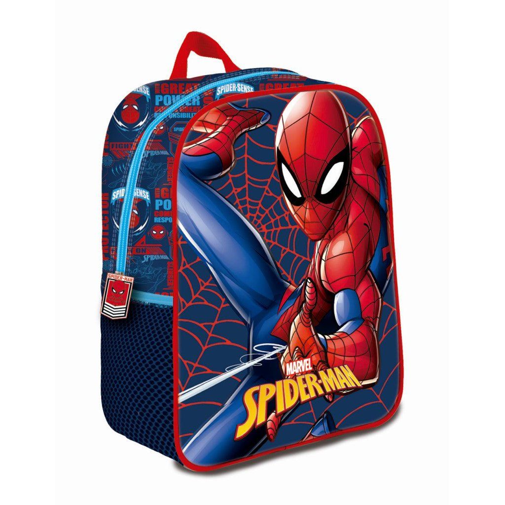 Spiderman Great Power Kindergartenrucksack für Kinder – 30 x 24 x 8 cm