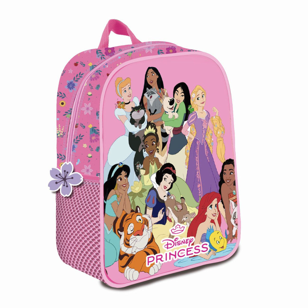 Sac à dos maternelle Disney Princesse Blossom pour enfants – 30 x 24 x 8 cm