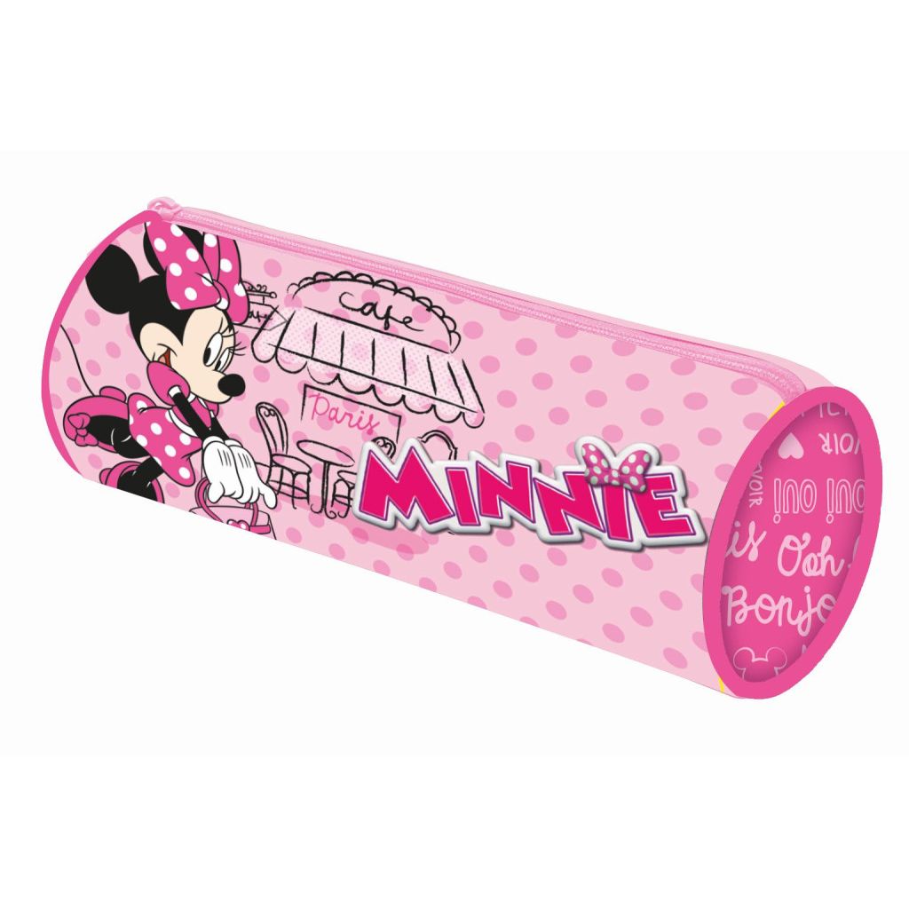 Disney Minnie Paris Federmäppchen für Kinder – 8 x 23 cm