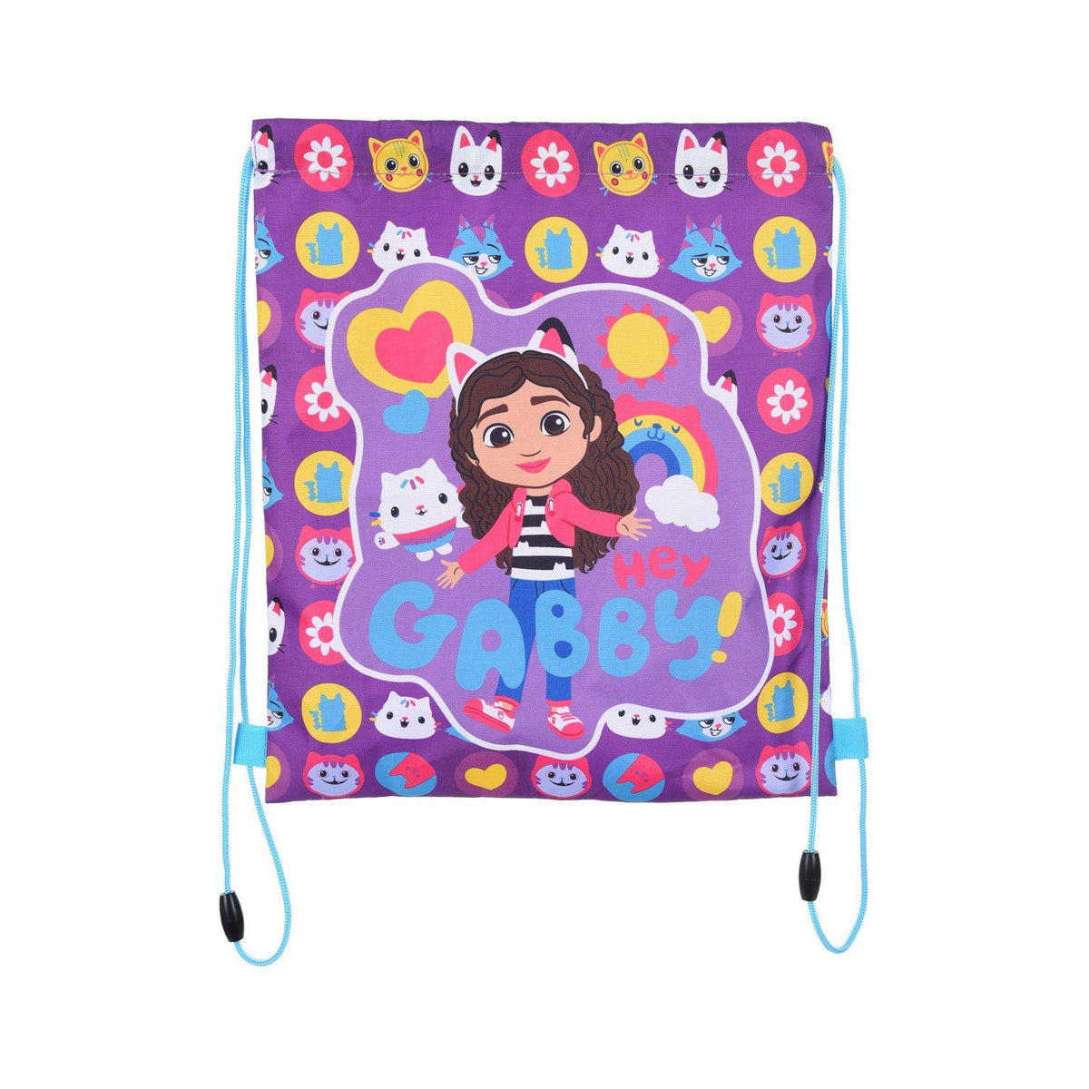 Gabby's Dollhouse Hey Turnbeutel für Kinder – 37 x 31 cm