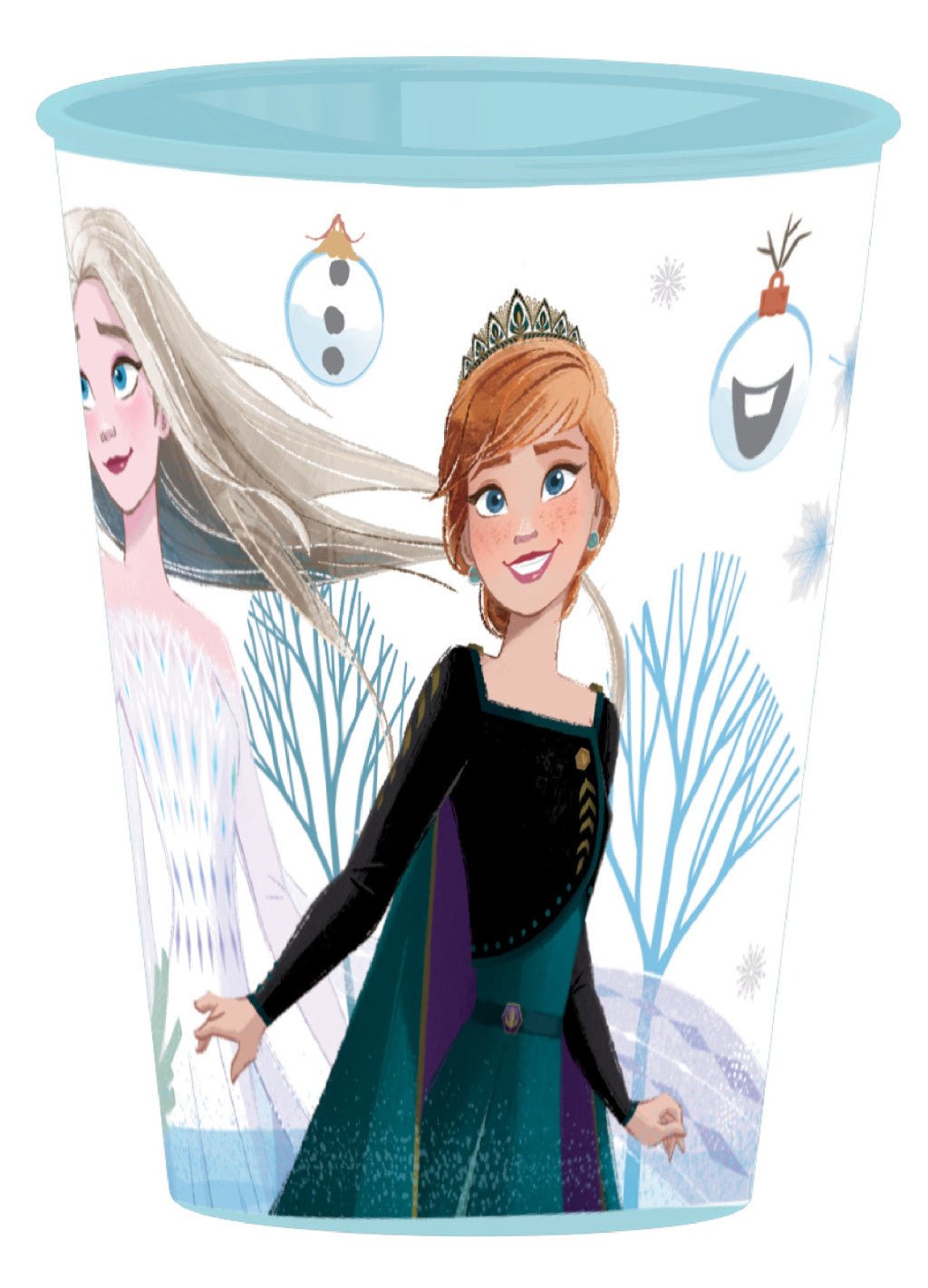 Disney Eiskönigin Royally Cool Weihnachts Kunststoffbecher für Kinder – 260 ml, BPA-frei