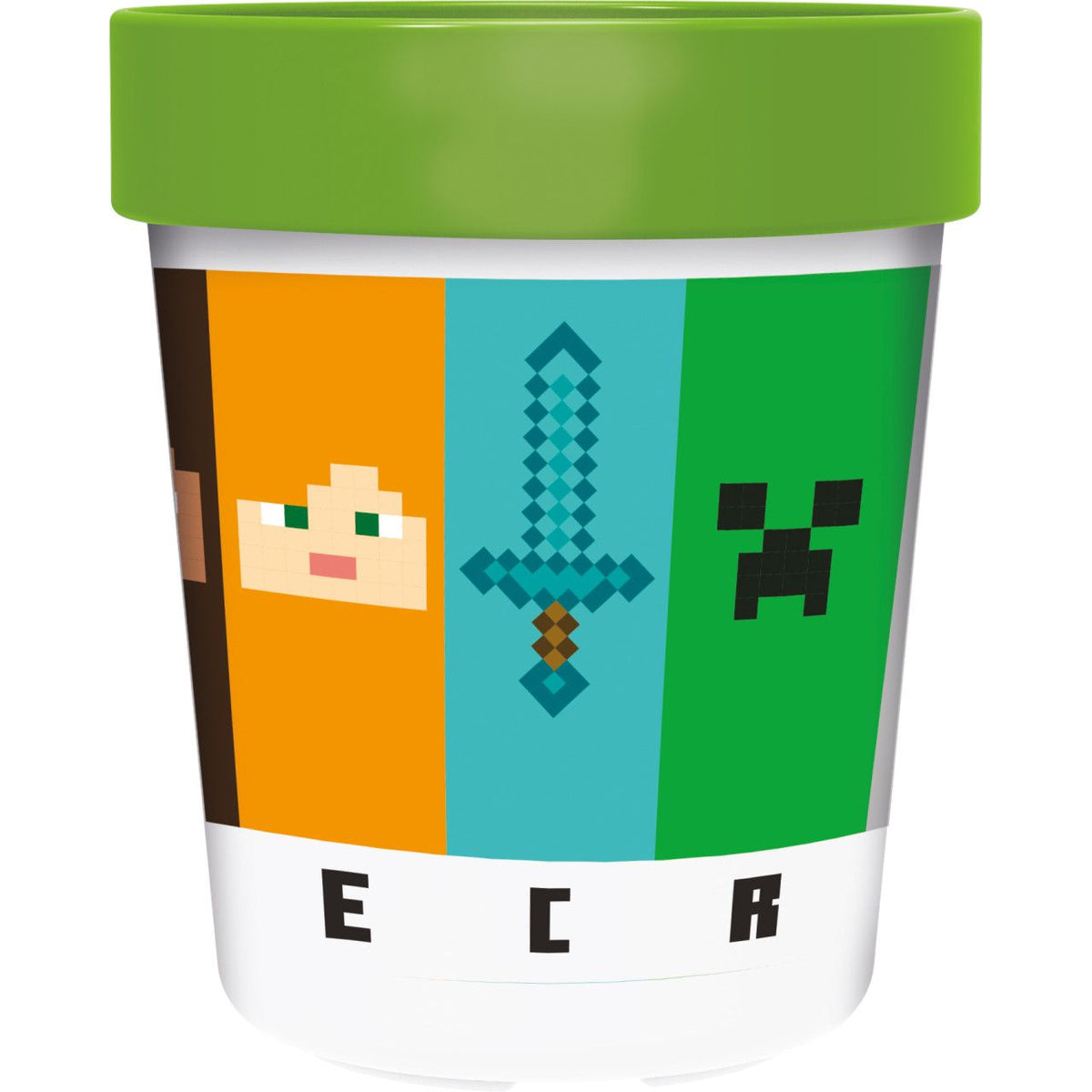 Minecraft Crafters Kunststoffbecher für Kinder – 260 ml, BPA-frei