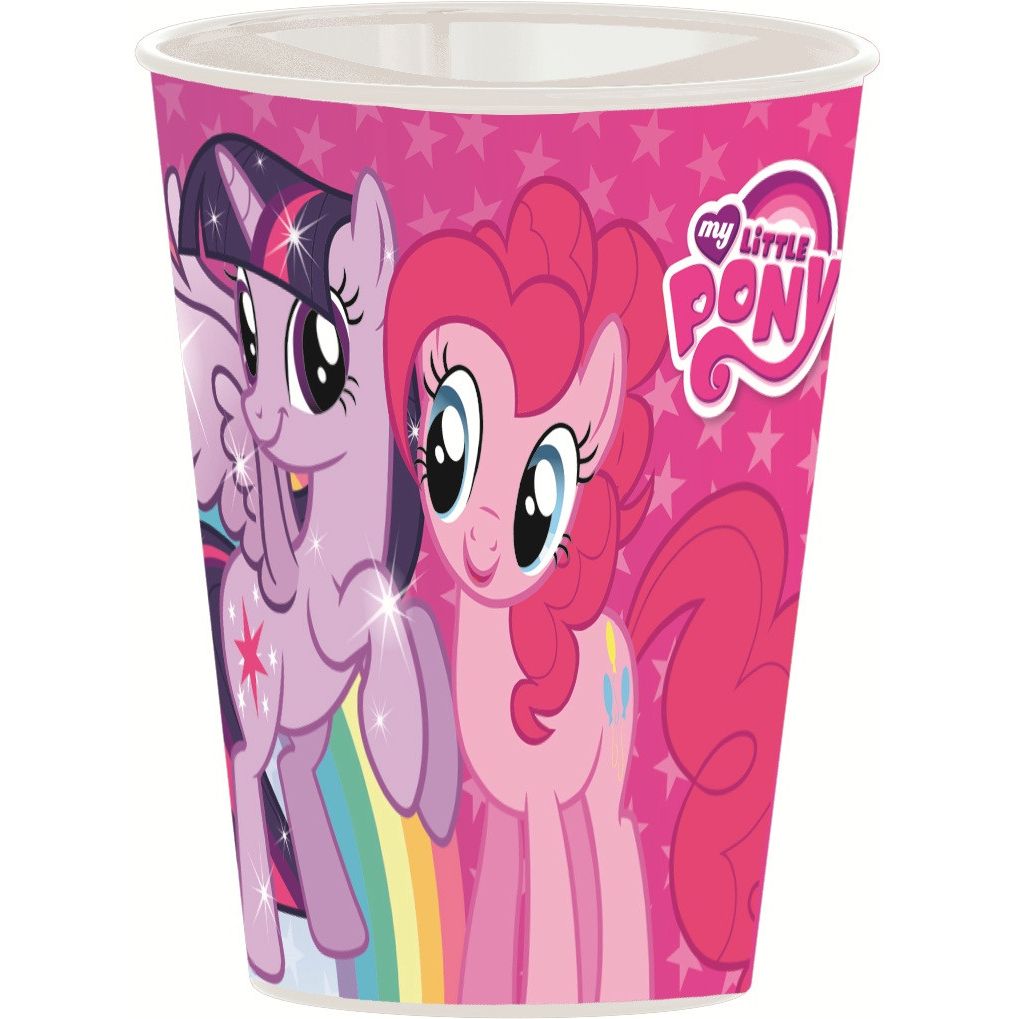 My Little Pony Pink Kunststoffbecher für Kinder – 260 ml, BPA-frei