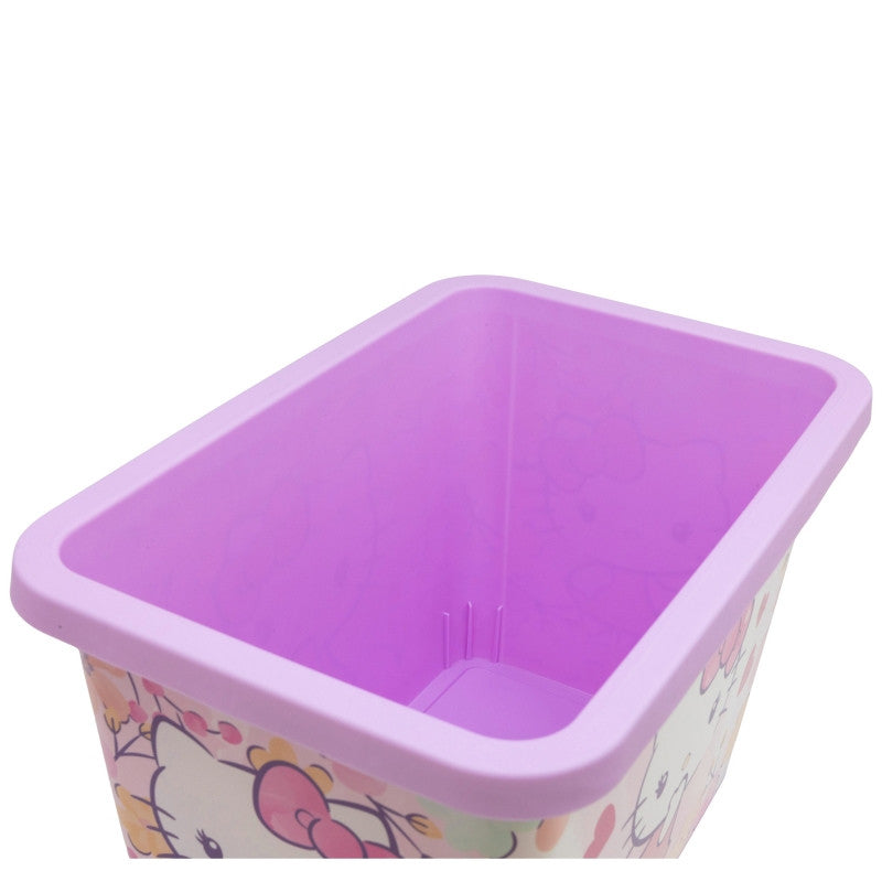 Hello Kitty Pastel Kunststoff 7 L Aufbewahrungsbox für Kinder – 19 × 19,5 × 29,5 cm