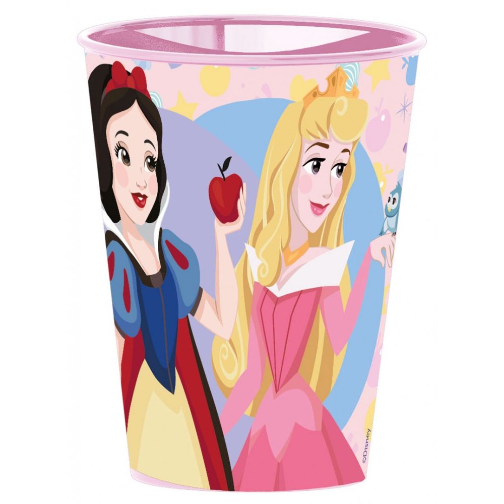 Gobelet en plastique Disney Princesse pour enfants – 260 ml, sans BPA