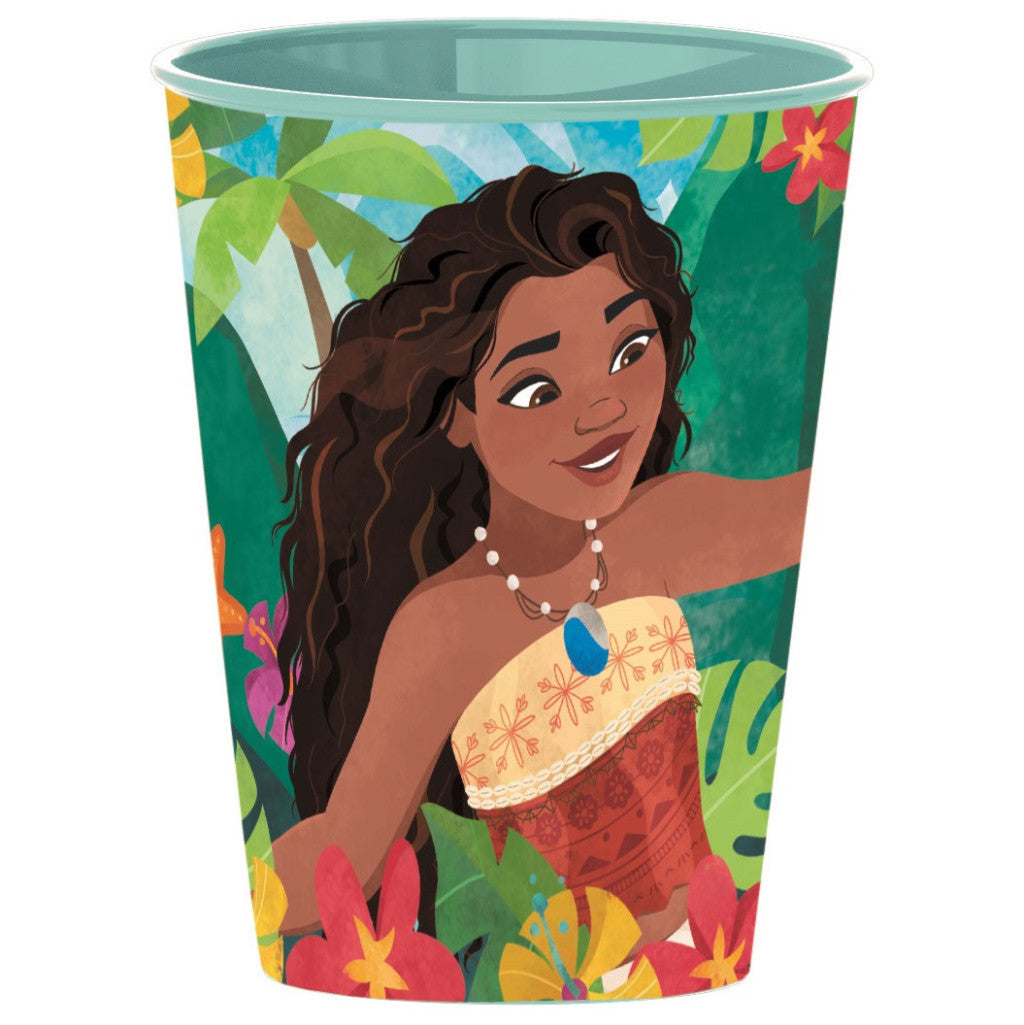 Disney Vaiana Lagoon Kunststoffbecher für Kinder – 260 ml, BPA-frei