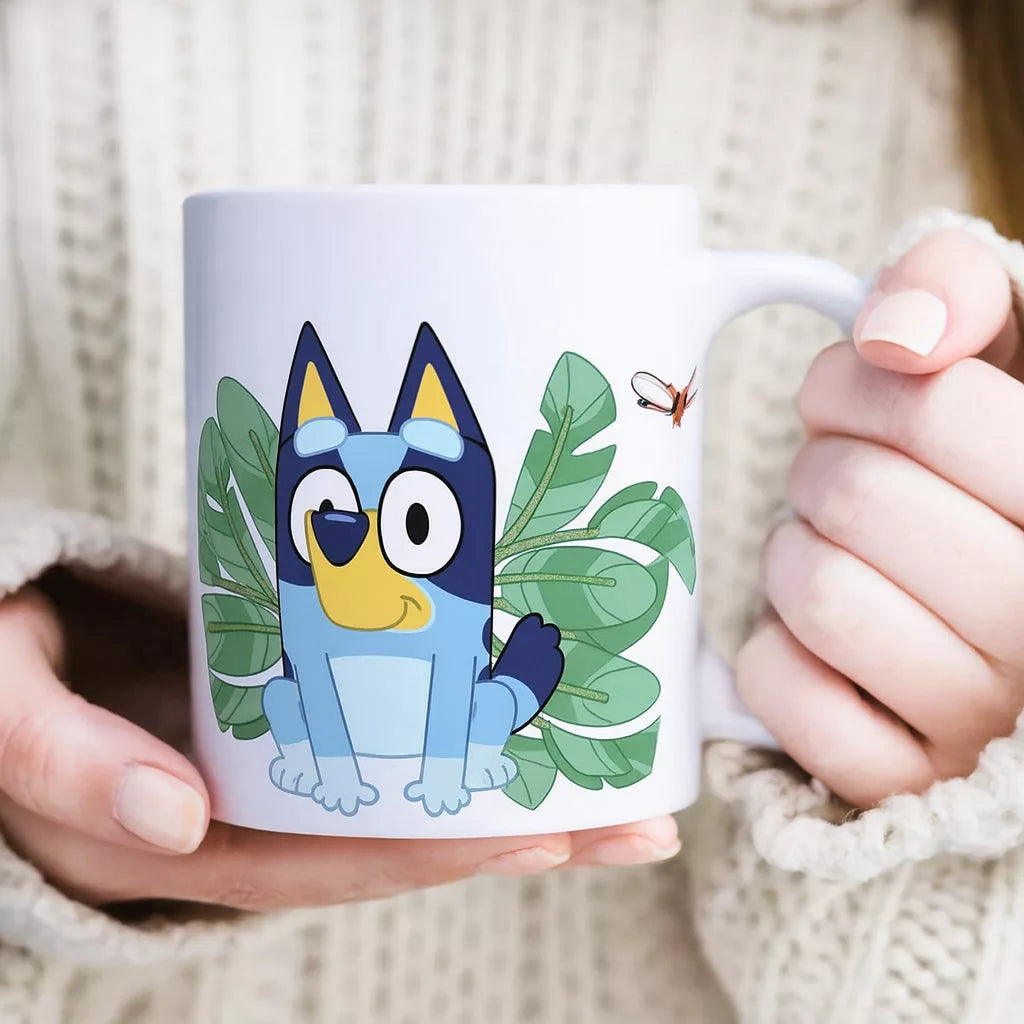 Bluey & Bingo Kindertasse – Porzellan (235 ml) inkl. Geschenkbox