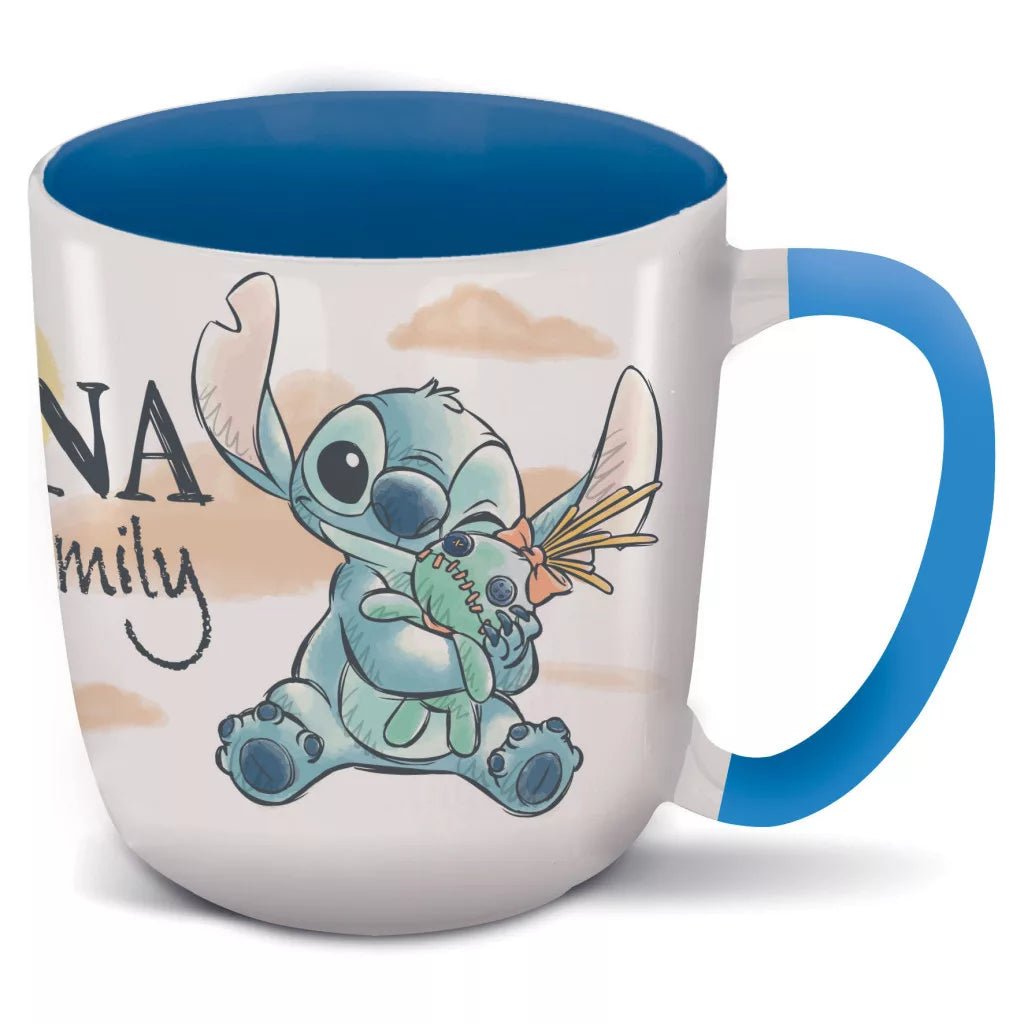 Disney Lilo & Stitch Porzellanbecher "Ohana Elite" – (400 ml) in Geschenkbox