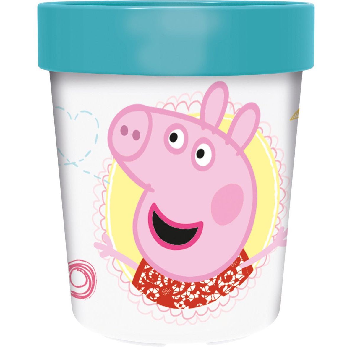 Peppa Wutz Core Kunststoffbecher für Kinder – 260 ml, BPA-frei