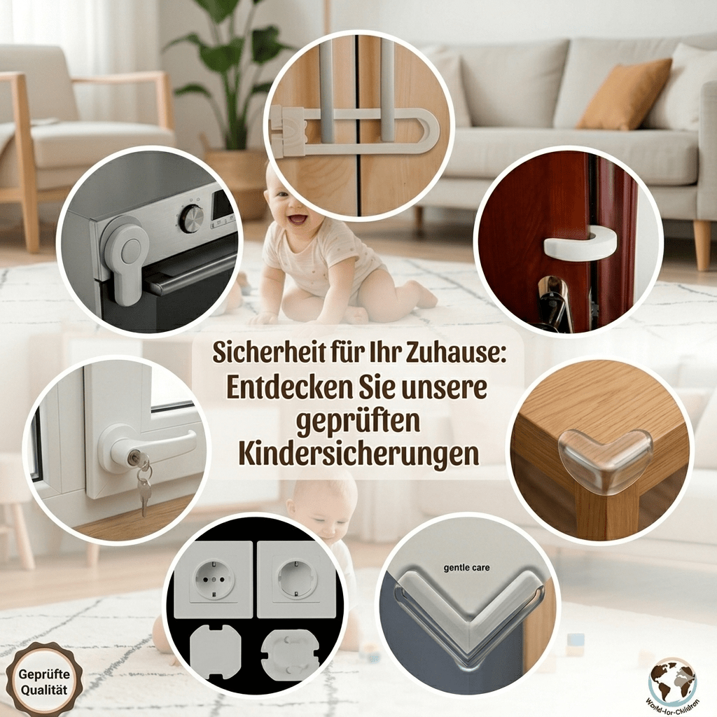 Kindersicherungen & Babysicherheit für ein sicheres Zuhause