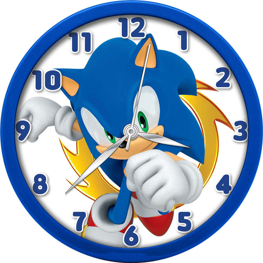 Sonic the Hedgehog Wanduhr 25 cm