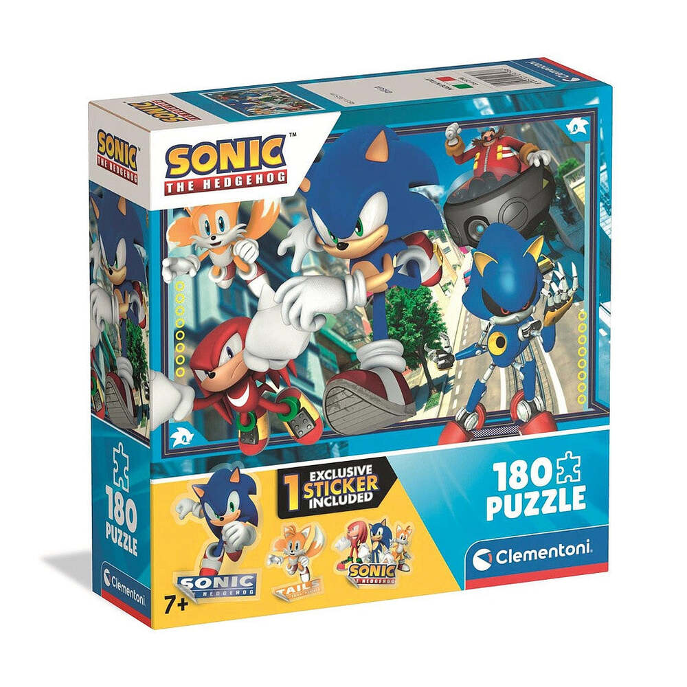 Produktbild: Sonic Clementoni Puzzle 180 Teile Motiv 3