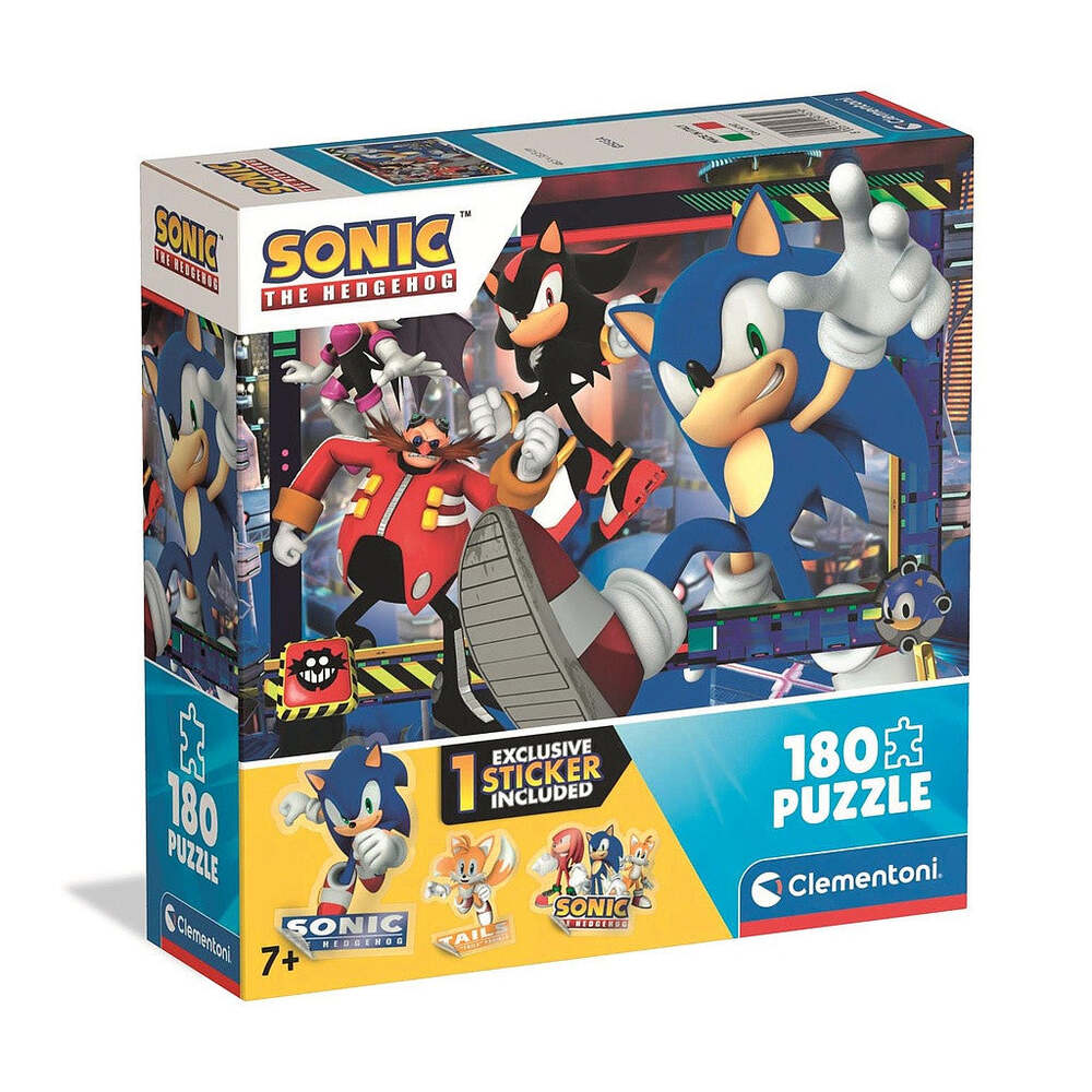 Produktbild: Sonic Clementoni Puzzle 180 Teile Motiv 2