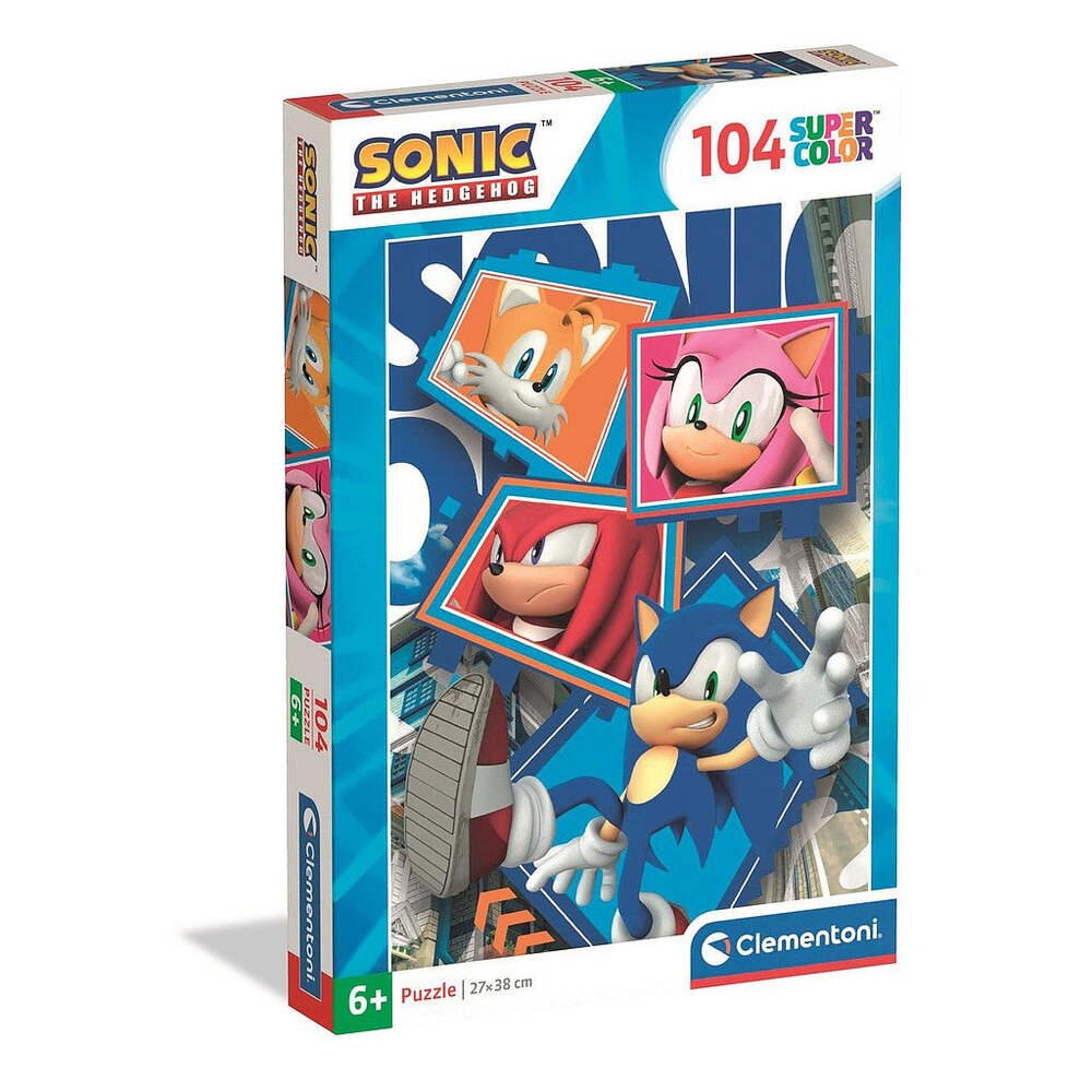 Produktbild: Sonic Clementoni Puzzle 104 Teile