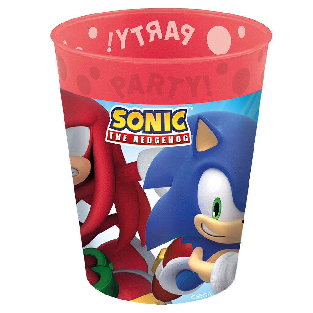 Produktbild: Sonic the Hedgehog Kunststoffbecher-Set 4 Stück 250 ml