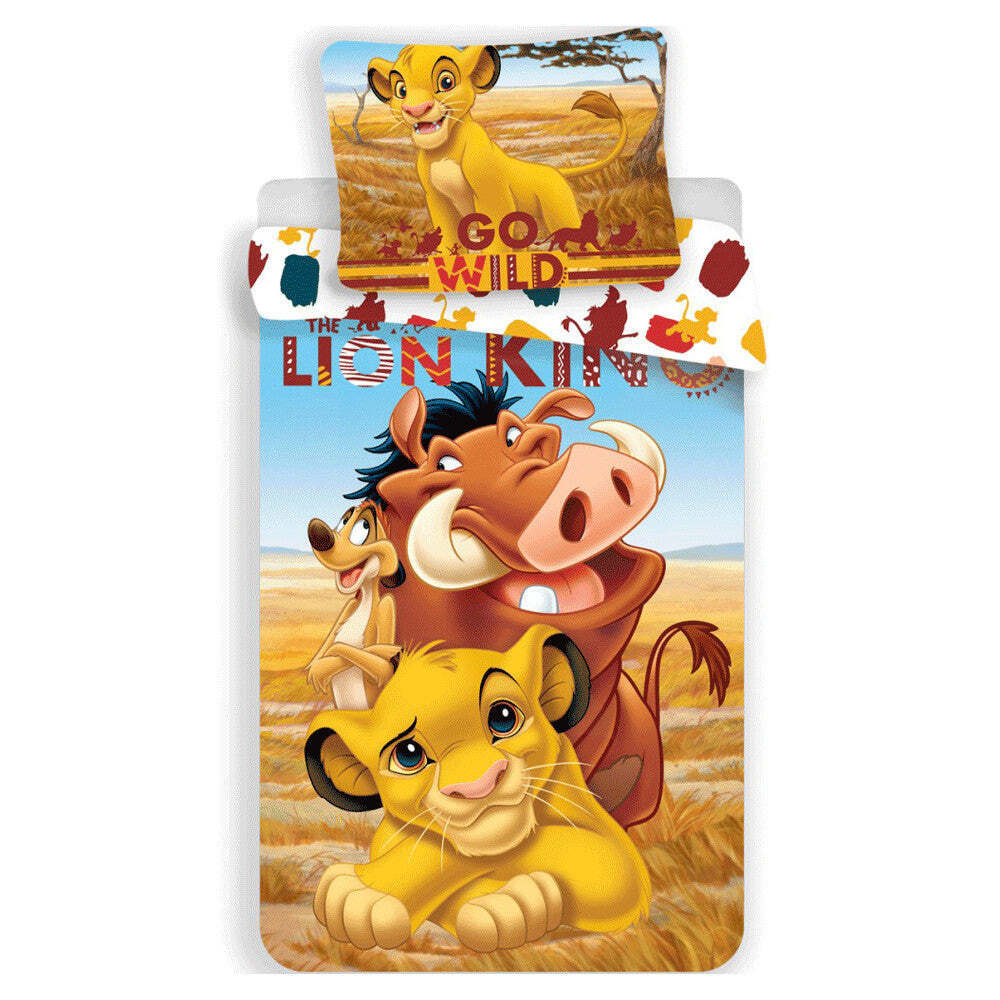 Produktbild: Disney Der König der Löwen Pride Lands Trio Bettwäsche 140 × 200 / 70 × 90 cm