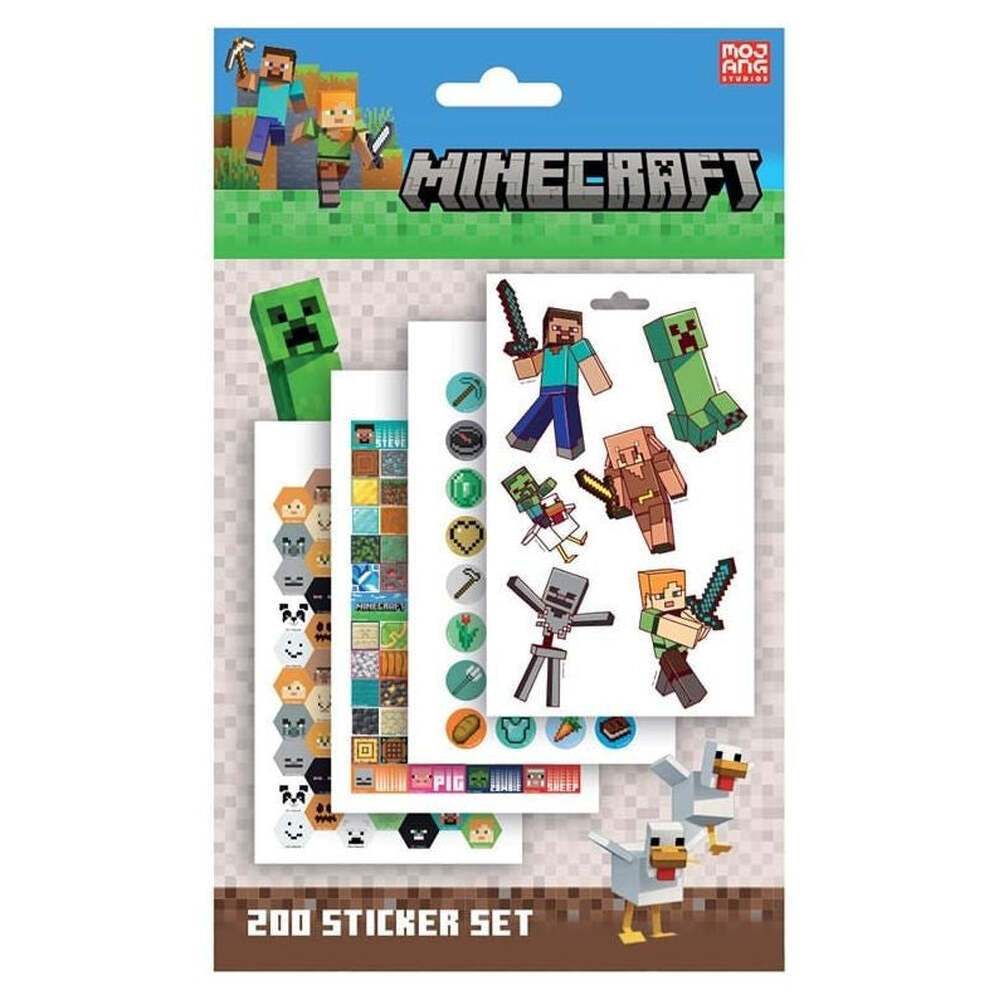 Produktbild: Minecraft Fight Aufkleberalbum 200 Stück