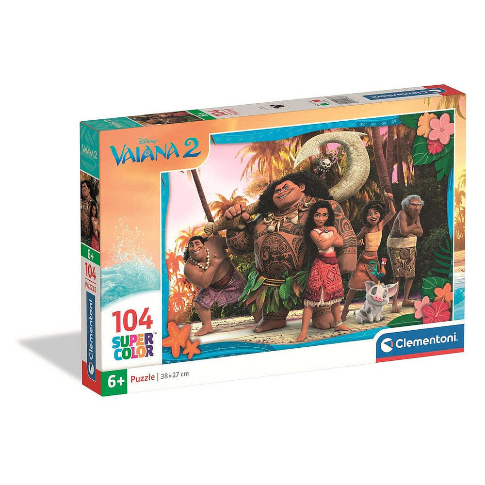 Produktbild: Disney Vaiana New Story Begins Clementoni Puzzle 104 Teile