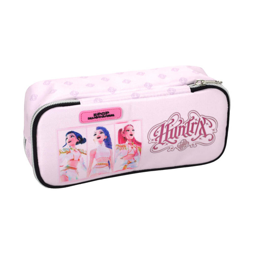 Produktbild: K-pop Demon Hunters Pink Federmäppchen 2 Fächer 26 cm