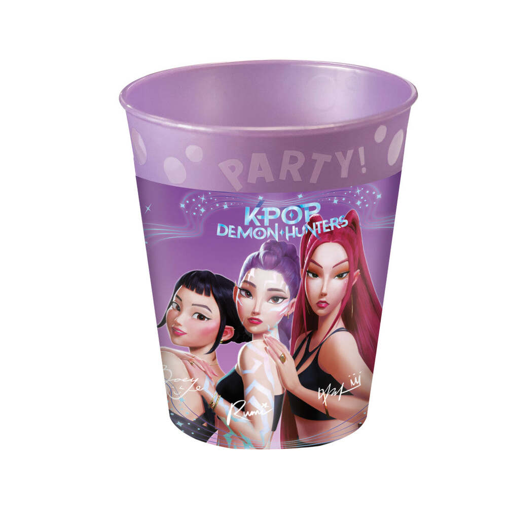 Produktbild: K-pop Demon Hunters Honmoon Kunststoffbecher-Set 4 Stück 250 ml