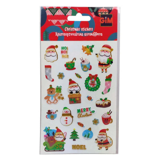 Produktbild: Weihnachten Epoxy Aufkleber