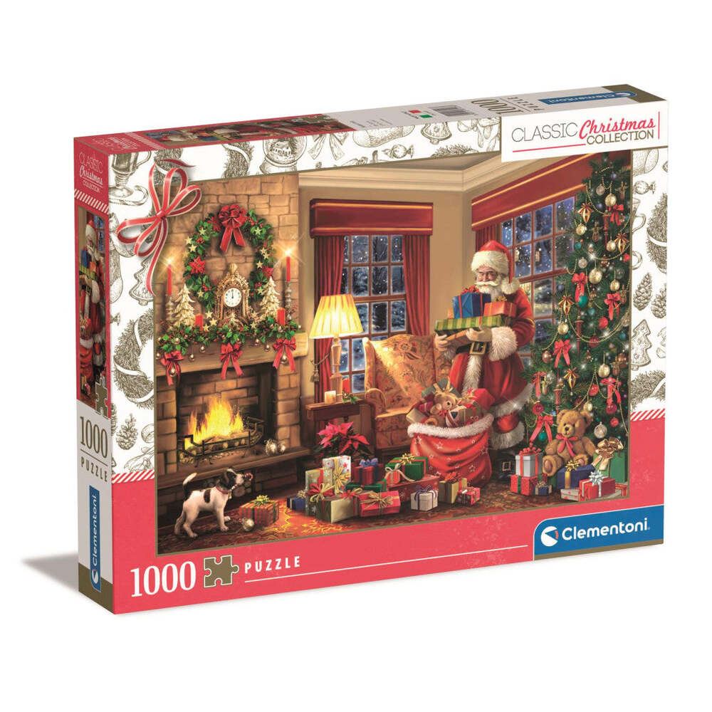 Produktbild: Weihnachten Santa's Gift Clementoni Puzzle 1000 Teile