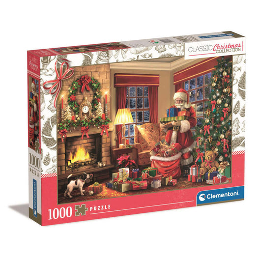 Produktbild: Weihnachten Santa's Gift Clementoni Puzzle 1000 Teile