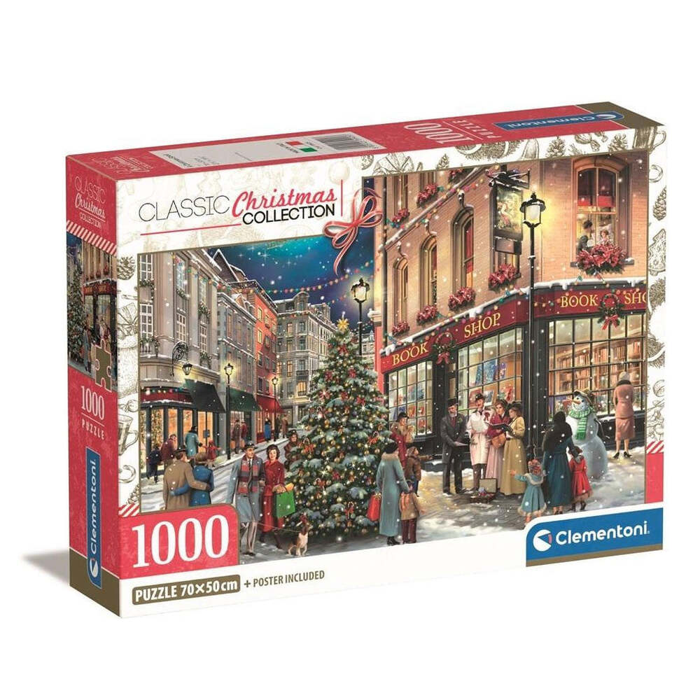 Produktbild: Weihnachten Stroll Clementoni Puzzle 1000 Teile