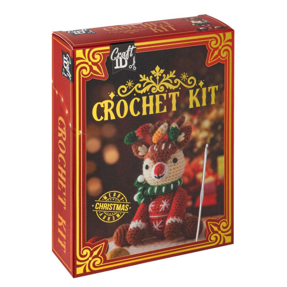 Produktbild: Weihnachten Festive Rentier Häkelset