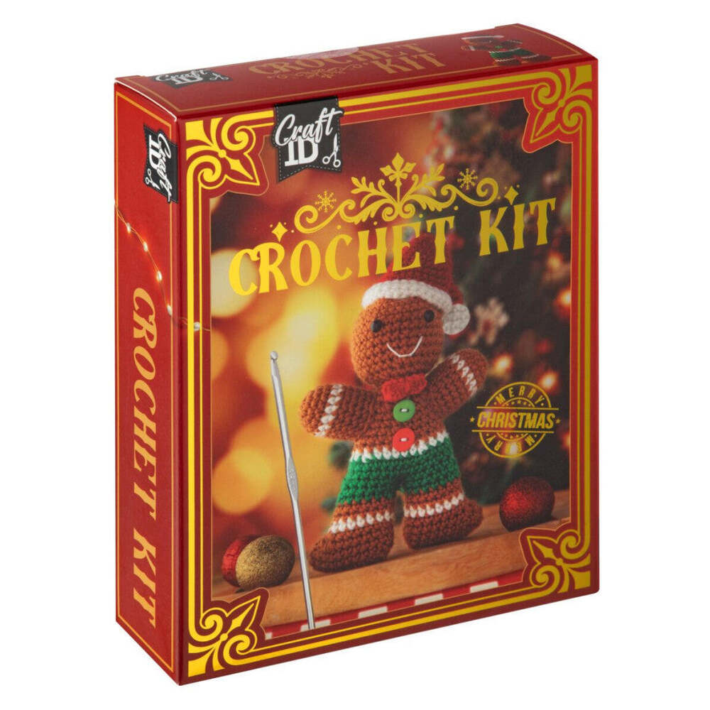 Produktbild: Weihnachten Smile Lebkuchen Häkelset
