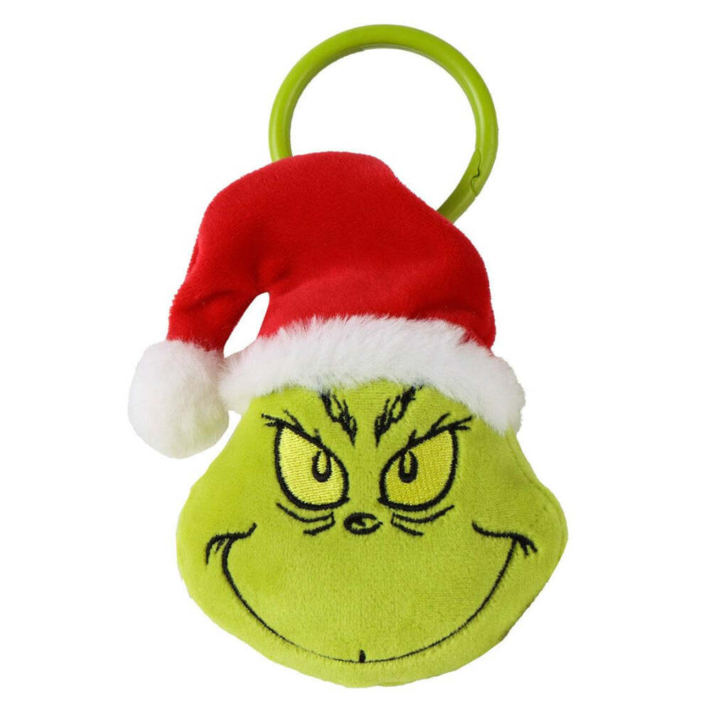 Produktbild: Der Grinch Green 3D Plüsch-Taschenanhänger 14 cm
