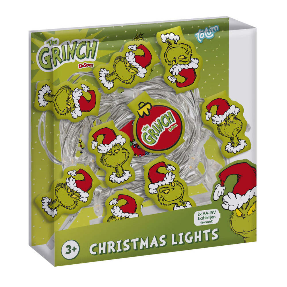 Produktbild: Der Grinch Dr Seuss Weihnachts-LED-Lichterkette