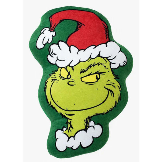 Produktbild: Der Grinch Green Smile Dekokissen 36 × 23 cm