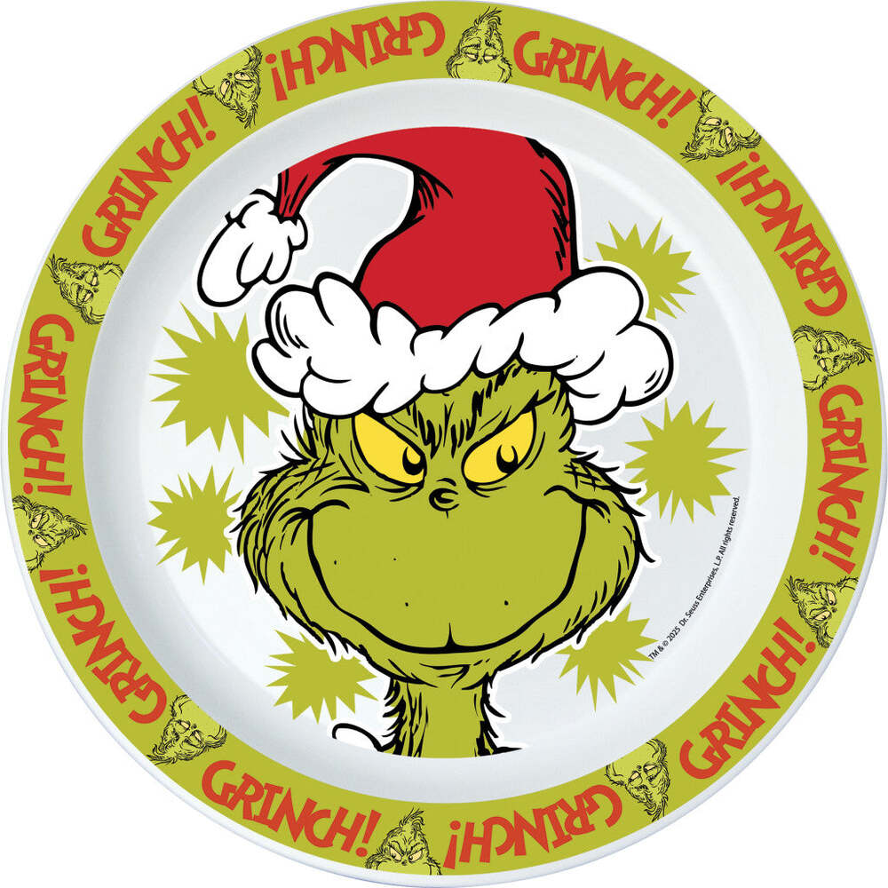 Produktbild: Der Grinch Christmas Mischief Teller 22 cm