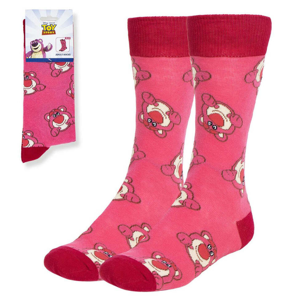 Produktbild: Disney Toy Story Lotso lange Socken für Erwachsene 36/43