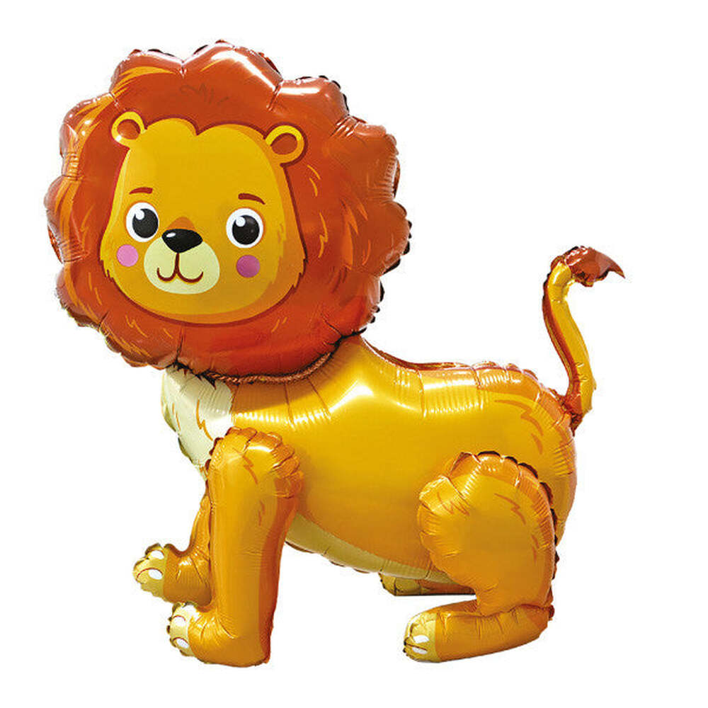 Produktbild: Löwe Multi Orange Folienballon 63 cm