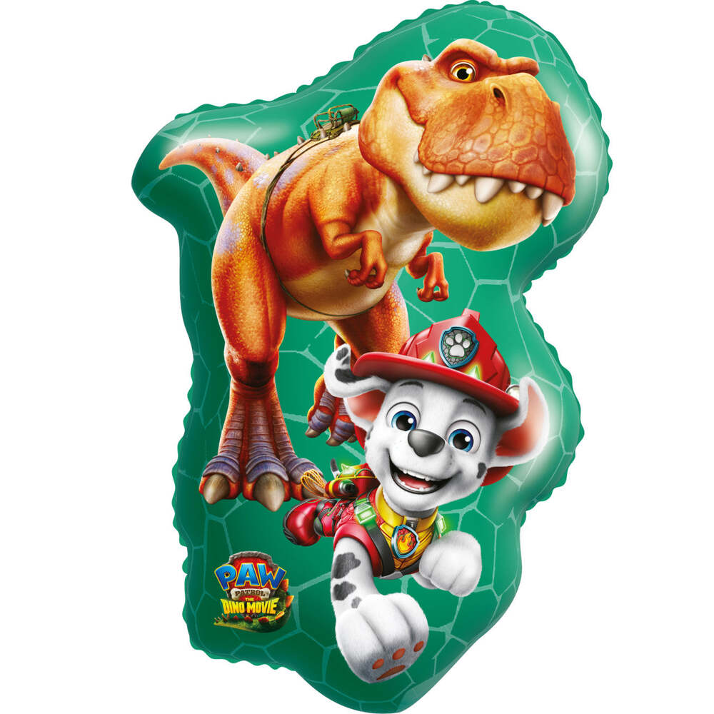 Produktbild: Paw Patrol Dino Movie Folienballon 46 x 80 cm