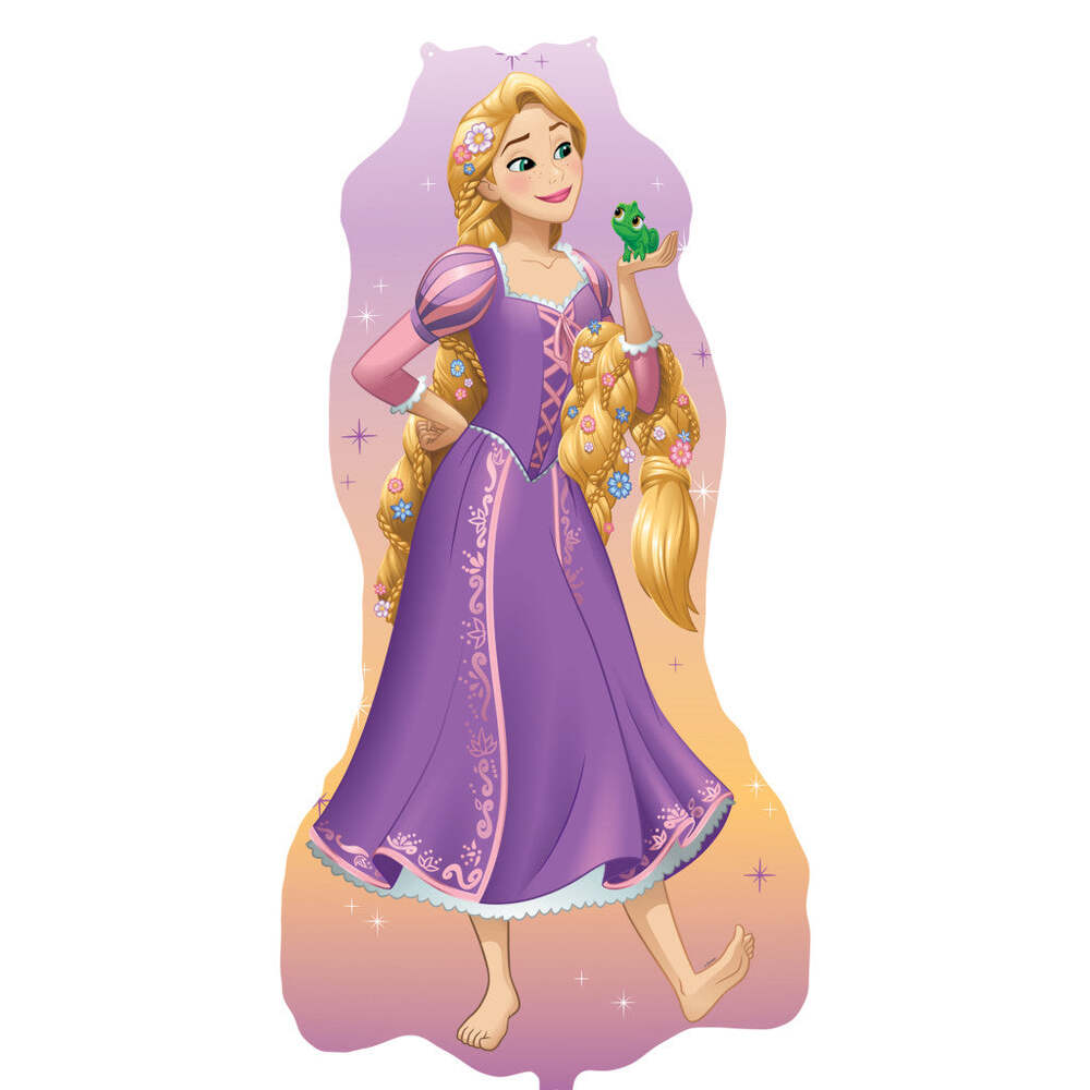 Produktbild: Disney Prinzessin Rapunzel Folienballon 58 x 101 cm