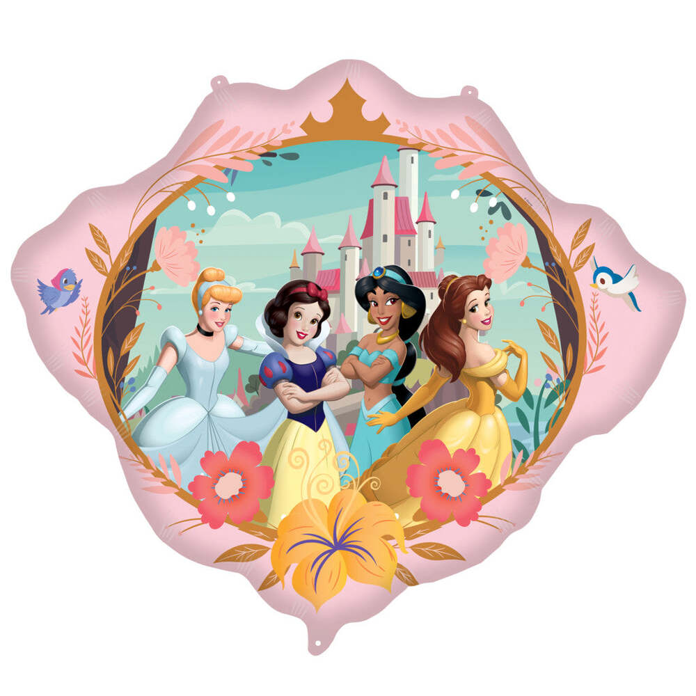Produktbild: Disney Prinzessin Castle Folienballon 80 x 70 cm