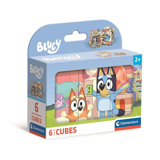 Produktbild: Bluey Play All Day Märchenwürfel – 6er-Set Clementoni