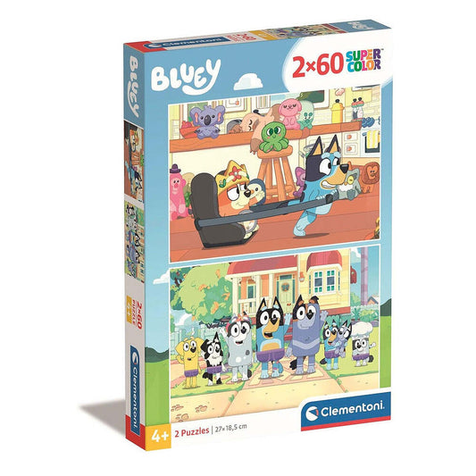 Produktbild: Bluey Imagination Puzzle – 2×60 Teile Clementoni