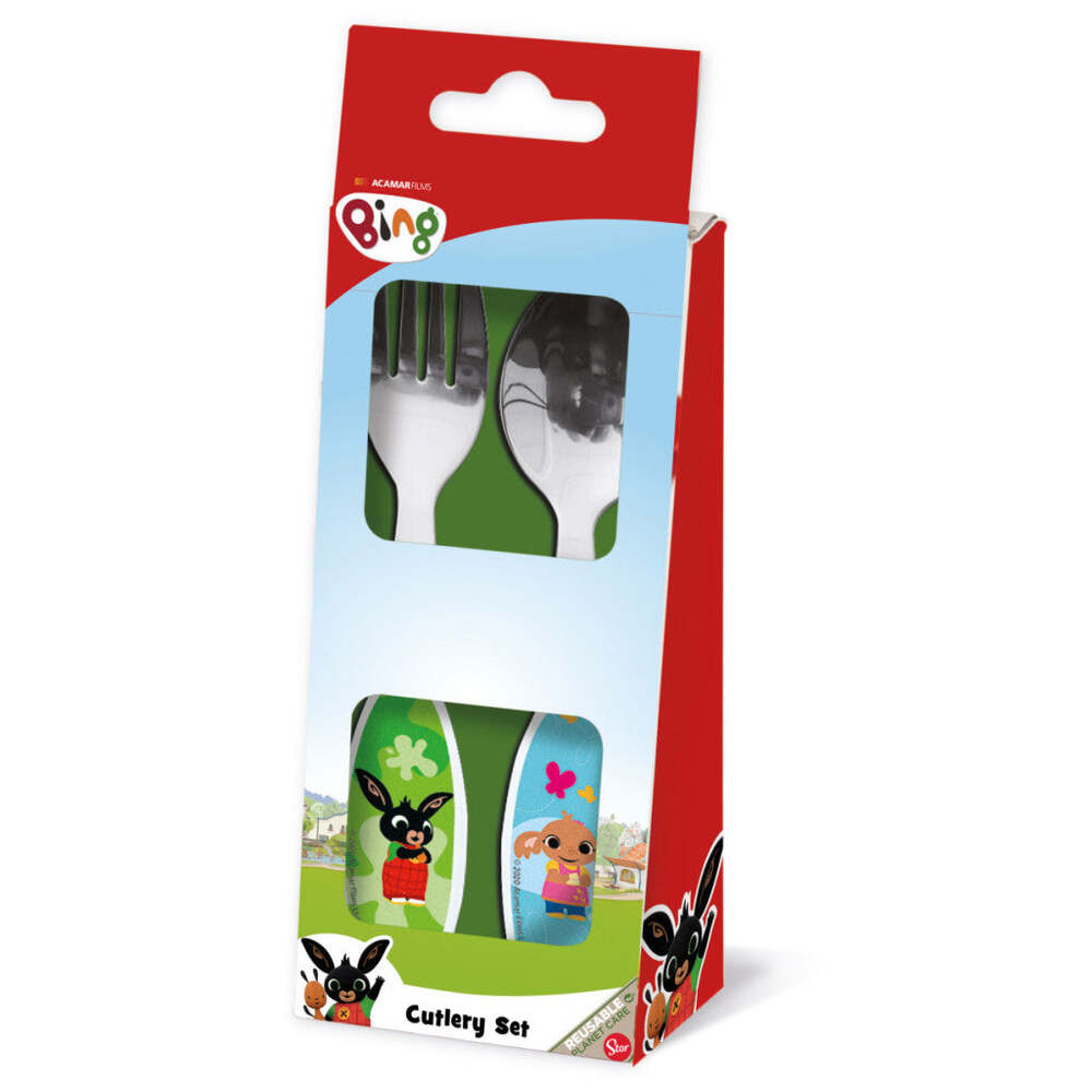 Produktbild: Bing Waving Kinder-Besteckset aus Metall – 2-teilig