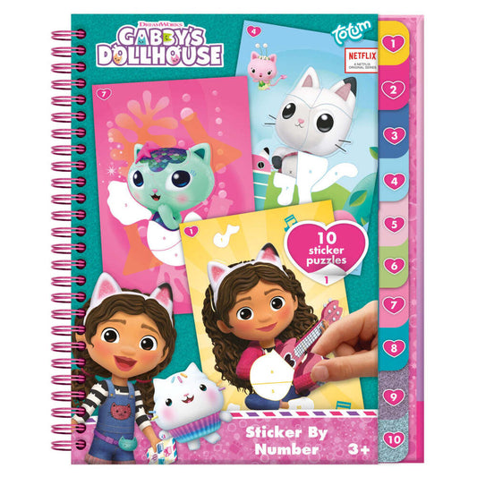 Produktbild: Gabby's Dollhouse Sprinkle Party Puzzle-Sticker- & Malset