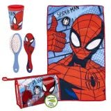 Spiderman Waschtasche Kinder-Set – Ideal für Reise & Kita – Robustes EVA Material
