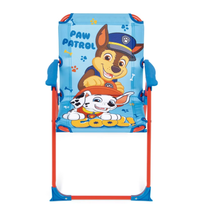 Paw Patrol Chaise de Camping Enfant 38×32×53 cm – Chaise Pliante Enfant avec Motif Chase & Marcus