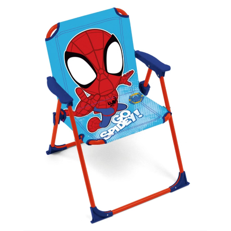 Spidey and His Amazing Friends Kids Camping Chair 38x32x53 cm - Foldable Marvel Chair