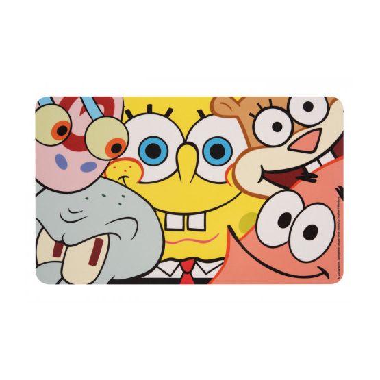 Frühstücksbrettchen „SpongeBob“ – Schneidebrettchen aus Resopal (23,5 × 14,5 cm, hitzebeständig & schnittfest)
