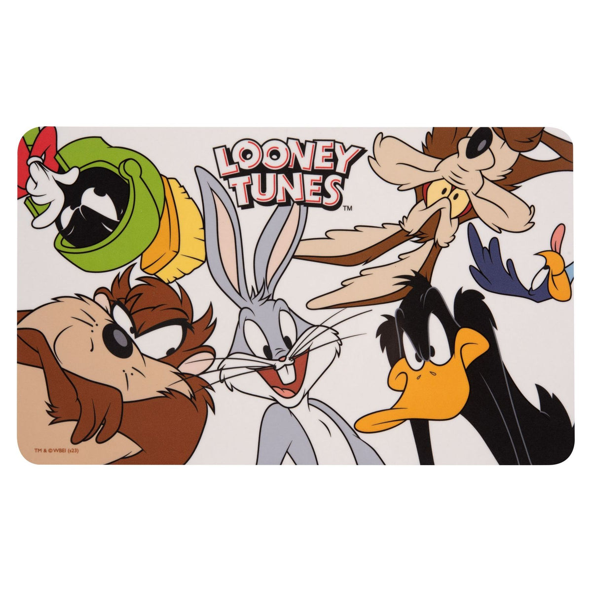 "Looney Tunes" Breakfast Board - Melamine Cutting & Snack Board for Children (approx. 23 x 14 cm)